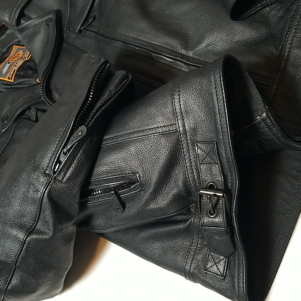 First Classics Mastermind Motorcycle Leather Jack… - image 9